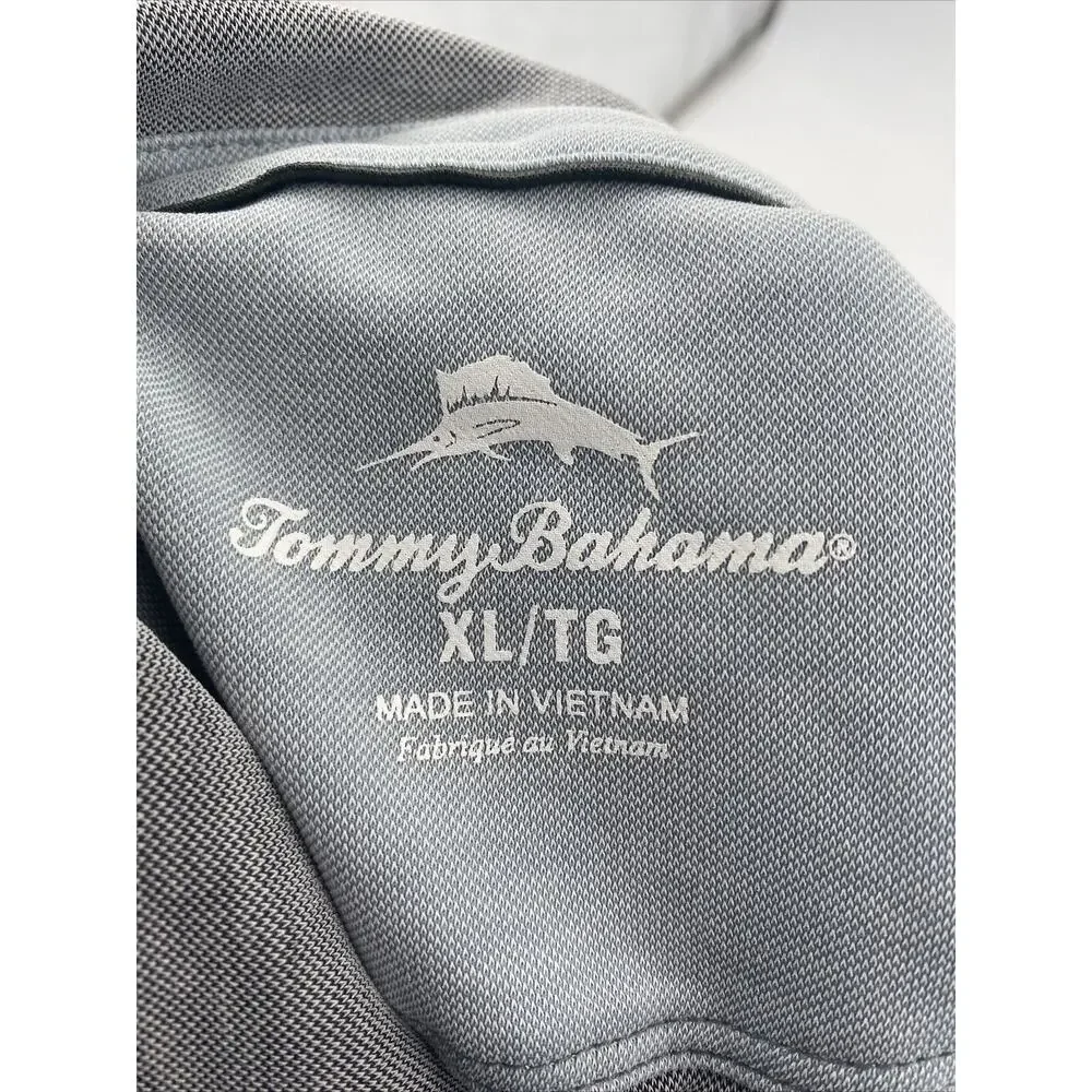 Tommy Bahama Mens Polo Shirt Size Medium Shoreline Surf Short Sleeve Golf NWT - Picture 4 of 4